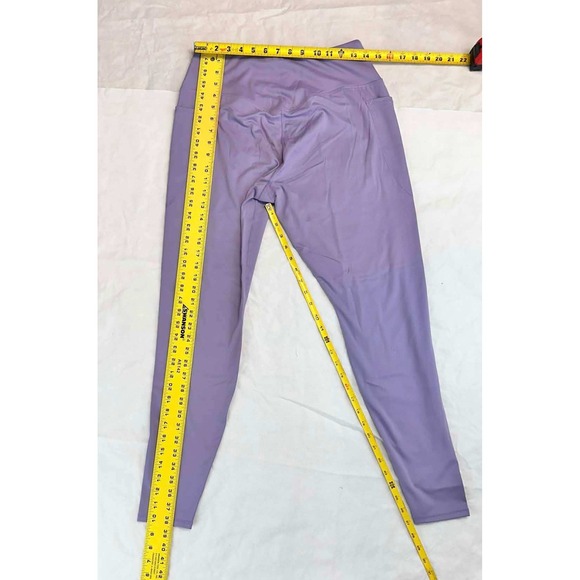 Yoga Athleisure High Rise Soft Purple Anti-static Womens Leggings L XL XXL - Picture 3 of 10